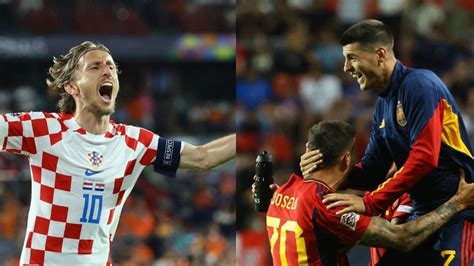 spain vs croatia live match